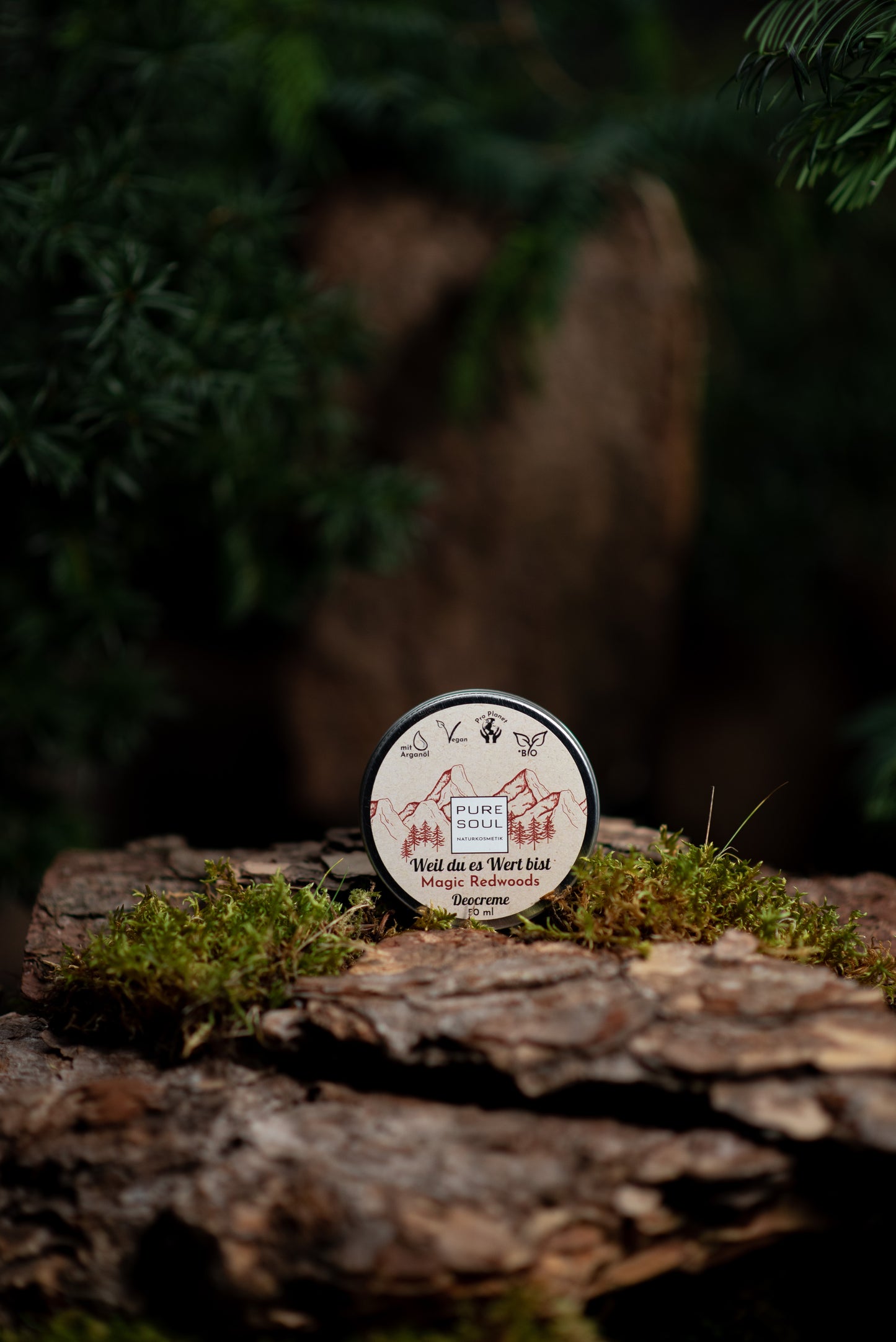 Magic Redwoods - natürliches Antitranspirant ohne Aluminium Deocreme Salbei