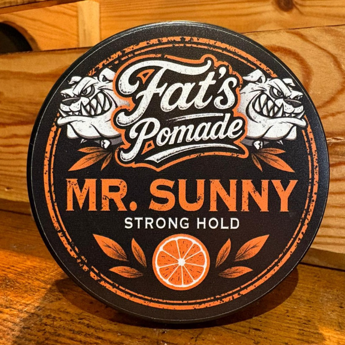 Fat's Pomaden - Mr. Sunny Clay (120g, medium-firm hold)