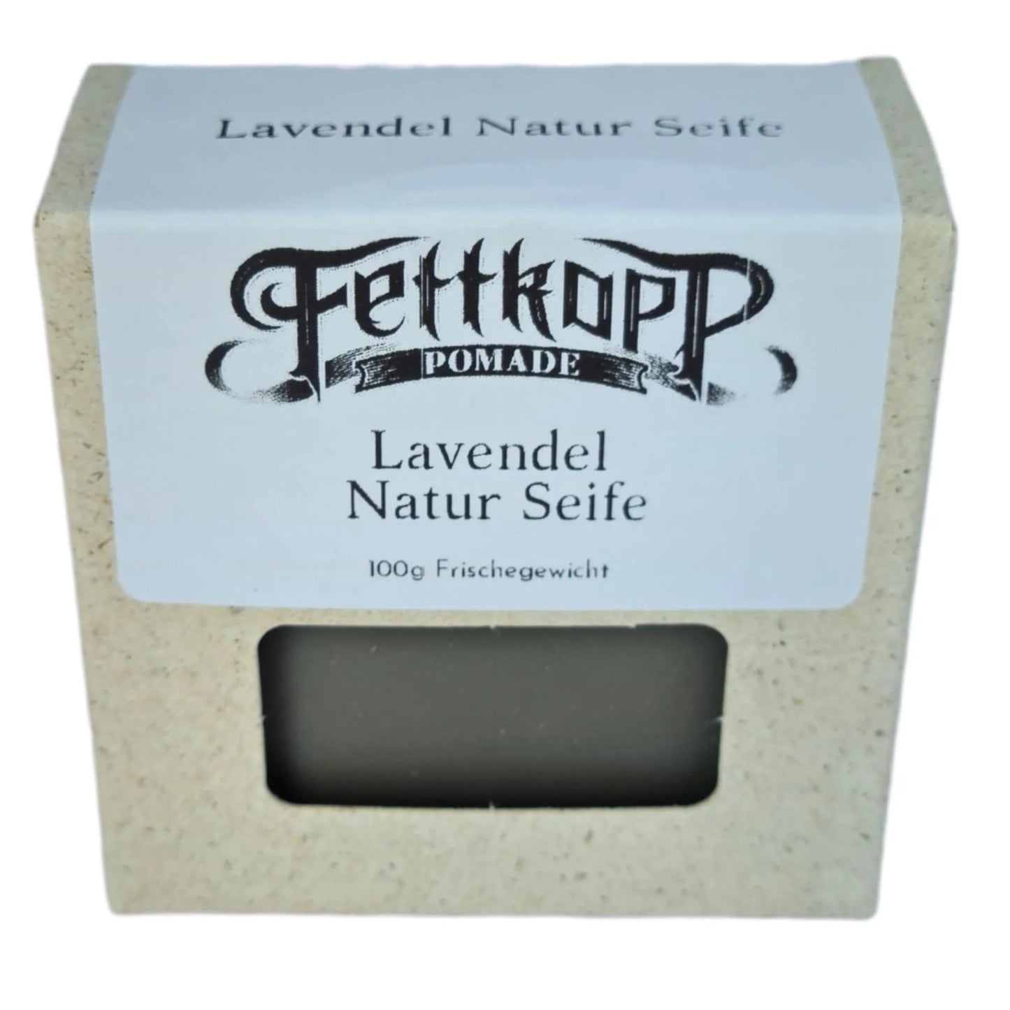 FETTKOPP SEIFE - LAVENDER (Lavendelseife Bio Naturseife)