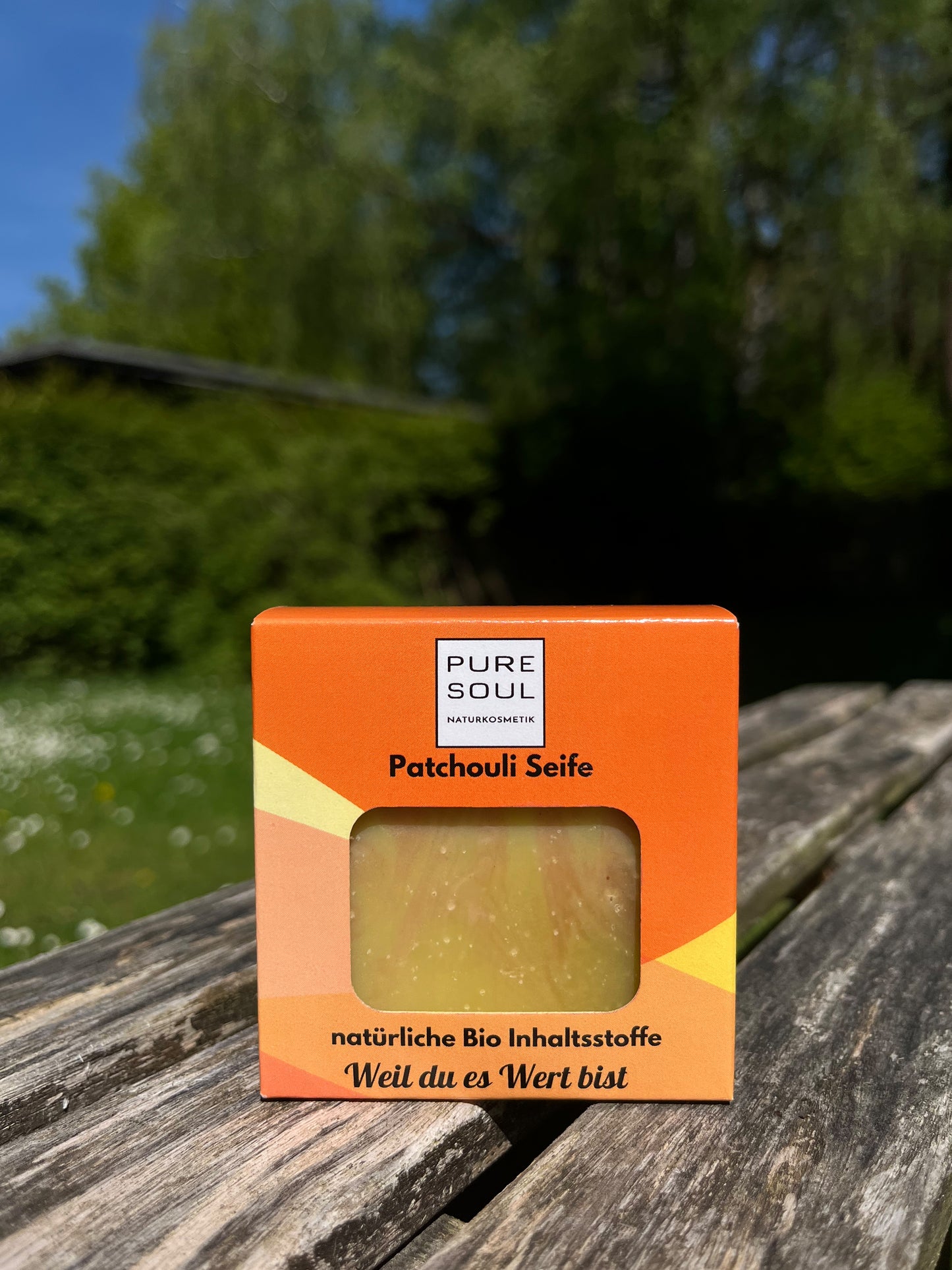 Naturseife Patchouli Bio handgemacht 100g
