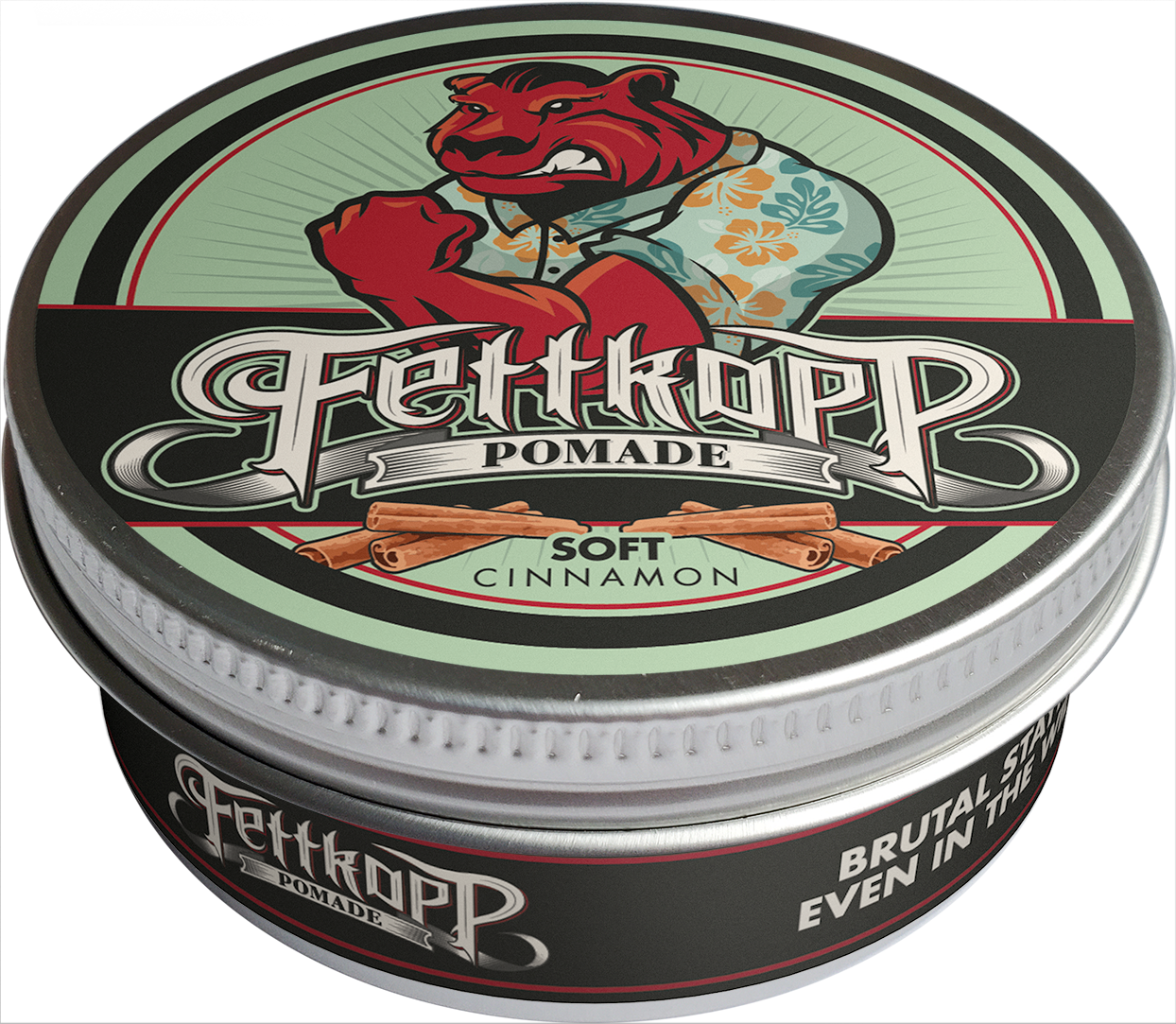 FETTKOPP POMADE Soft Classic - CINNAMON (Zimt)