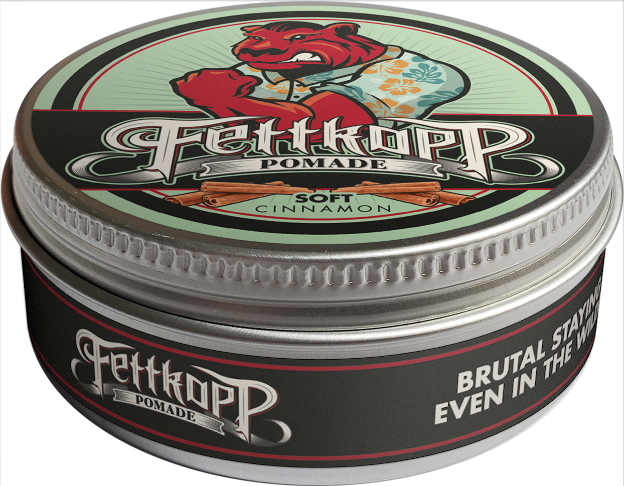 FETTKOPP POMADE Soft Classic - CINNAMON (Zimt)