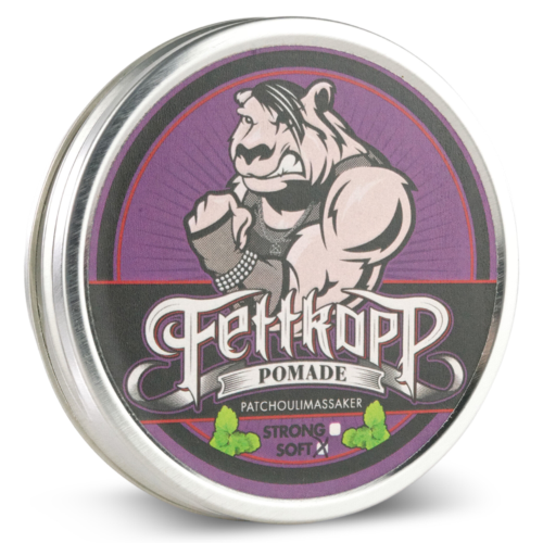 ölbasierte Pomade Patchouli erdig Bart Kopf natürlich Haarwachs