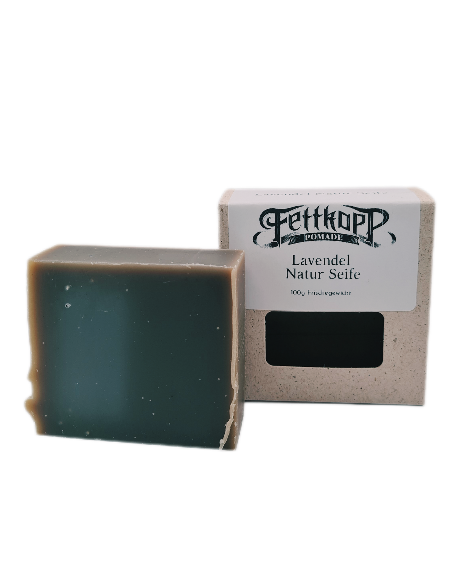 FETTKOPP SEIFE - LAVENDER (Lavendelseife Bio Naturseife)