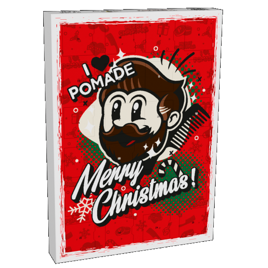 Pomade Adventskalender Weihnachtskalender Herrenkosmetik Fettkopp Pomade hochwertig edel
