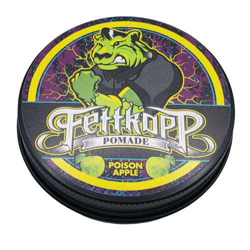 FETTKOPP POMADE Poison Apple (firm hold, saurer Apfel)