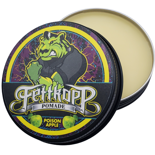 FETTKOPP POMADE Poison Apple (firm hold, saurer Apfel)