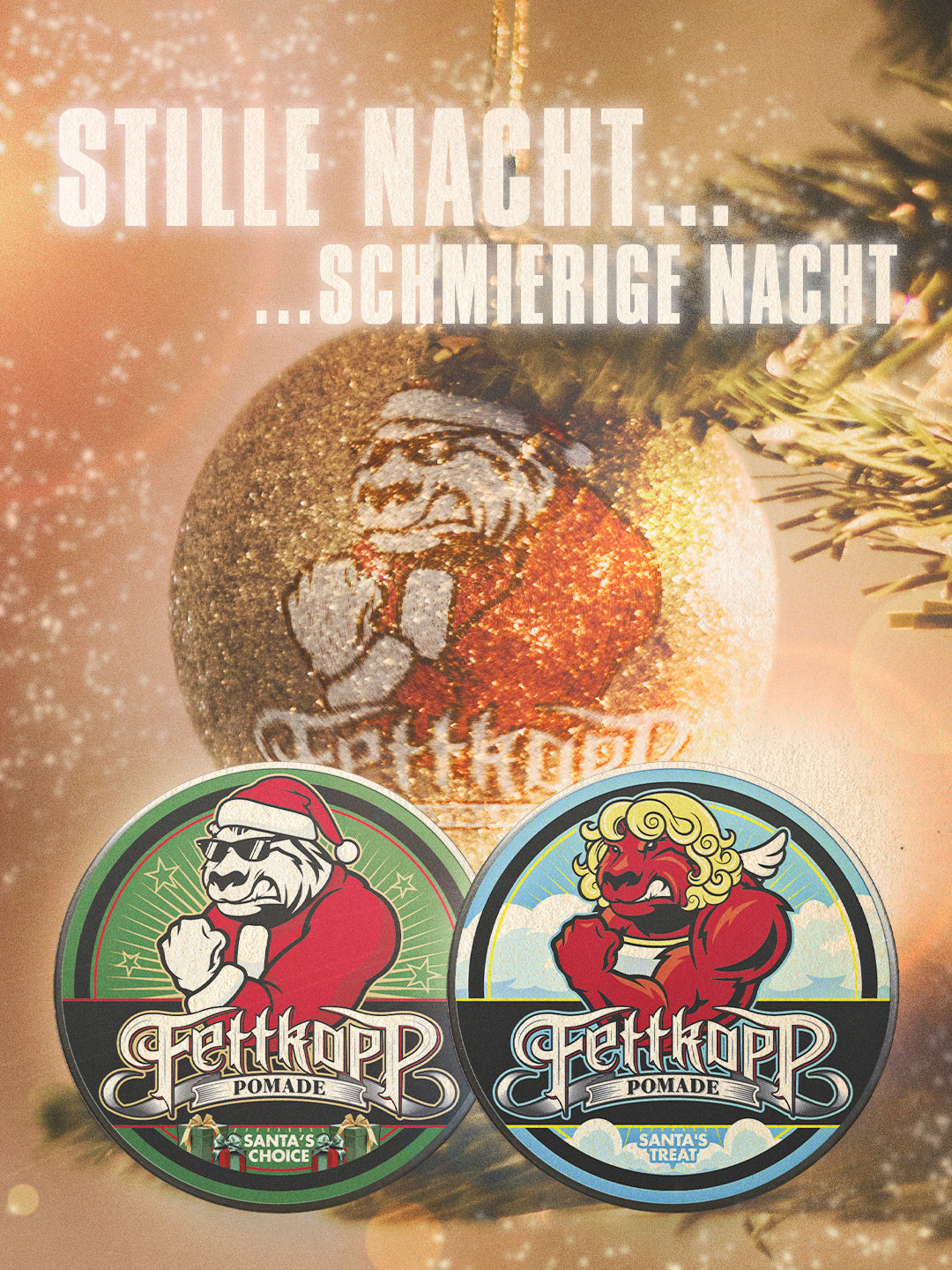 FETTKOPP POMADE Santa`s Treat (medium hold)