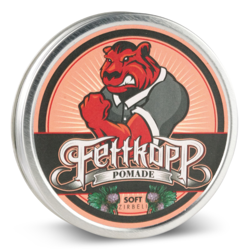 FETTKOPP POMADE Soft ZIRBELI (Zirbelkiefer-Blutorange)