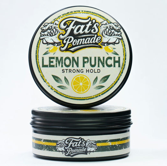 Fat's Pomaden - Lemon Punch Clay (120g, medium-firm hold)