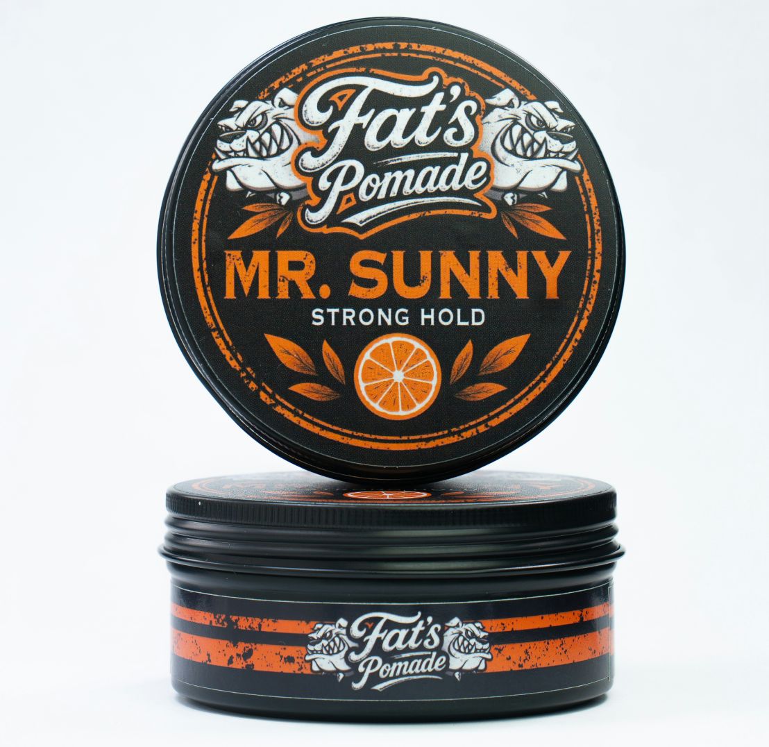 Fat's Pomaden - Mr. Sunny Clay (120g, medium-firm hold)