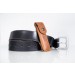 Real Tan Italian Leather Case - Lederetui für den Fettkopp Klappkamm